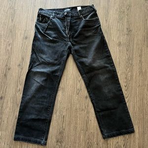 Men’s Armani Black Bootcut Jeans (Size 34)